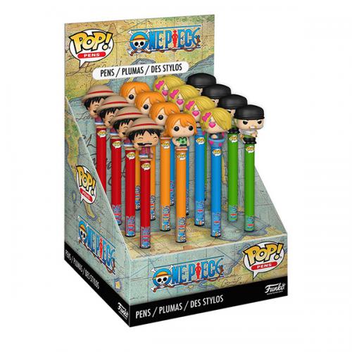 Funko Pen Toppers (16pz) Display One Piece Mix