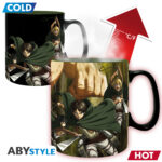 ATTACK ON TITAN - Mug Heat Change - 460 ml - TitanS3 -card V2 79