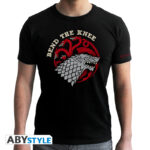GAME OF THRONES - Tshirt Bend the Knee - man SS black - new fit*