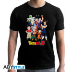 DRAGON BALL - Tshirt "DBZ/ Goku's group SEE TE 16*