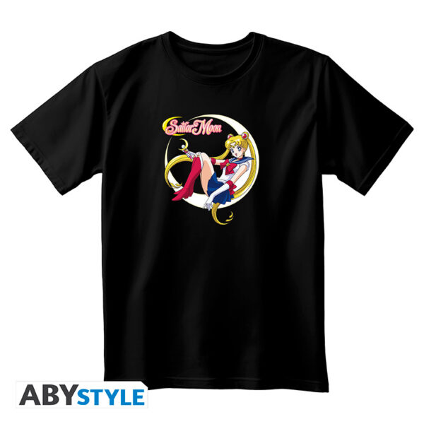SAILOR MOON - Tshirt unisex black - Sailor Moon