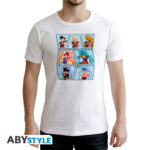 DRAGON BALL SUPER - Tshirt white new fit - Goku's transformations