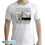 BERSERK - Tshirt "Griffith" man SS white - New Fit