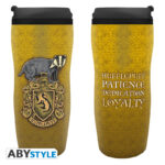 HARRY POTTER - Travel mug "Hufflepuff" *