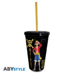 ONE PIECE - Tumbler with straw - 470ml - Luffy & Zoro W18