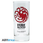 GAME OF THRONES - Glass "Targaryen"