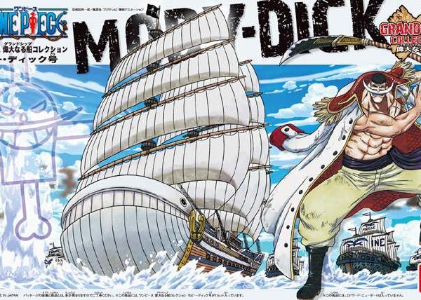 One Piece Grand Ship Collection Coll Moby Dick plastic kit Bandai