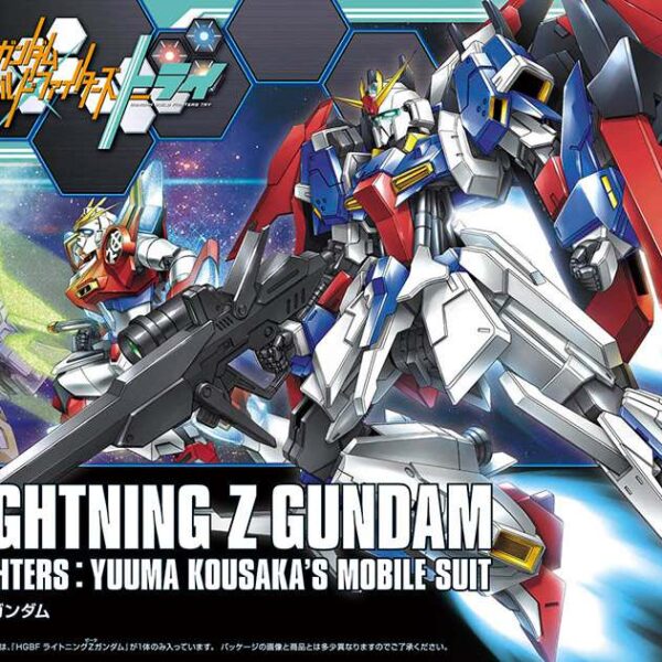 Gunpla Bandai HGBF 040 gundam lightning z 1/144 Plastic Kit Montaggio Plastica BUILD FIGHTER