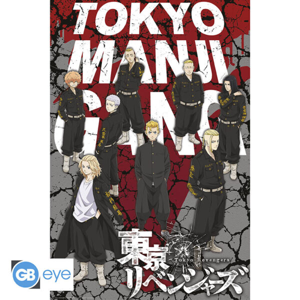 TOKYO REVENGERS - Poster Maxi 91.5 1 - Takemichi & Tokyo Manji Gang*