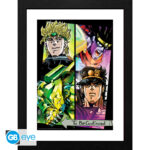 JOJO'S BIZARRE ADVENTURE - Framed print FSC MIX Dio/Jotaro (30 0)