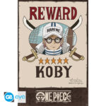ONE PIECE - Poster Maxi 91.5 1 FSC MIX - Wanted Koby Cross Guild