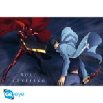 SOLO LEVELING - Poster Maxi 91.5 1 - Jinwoo vs Igris