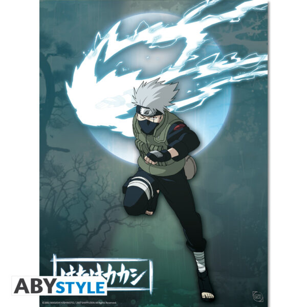 NARUTO SHIPPUDEN - AcrylArt Print Limited Edition "Kakashi" 30 0*