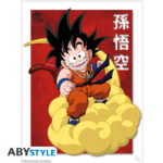 DRAGON BALL - AcrylArt Print Limited Edition "Goku Vintage" 30 0