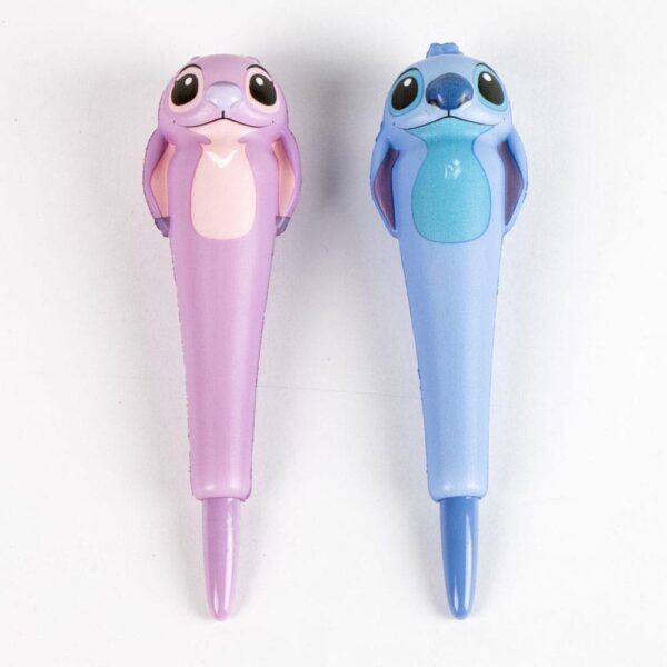 Loli & Stitch Squishy ball pen 2-Pack