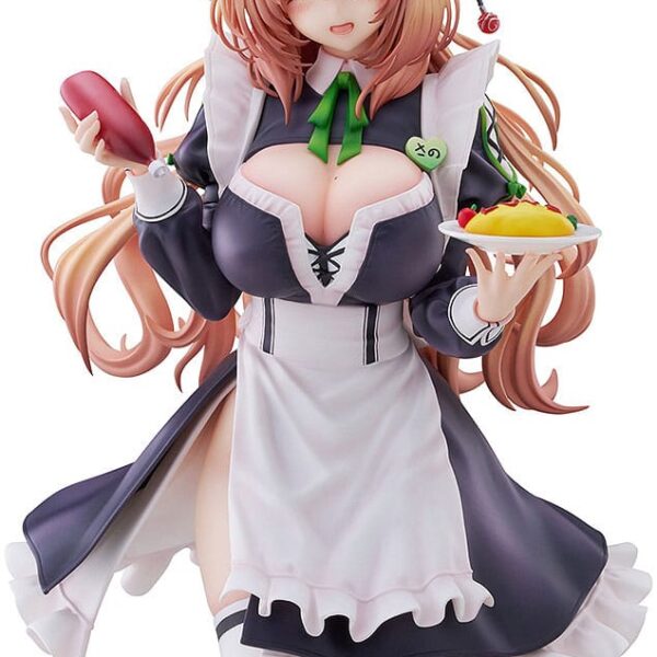 Hanikami Kanojo PVC Statue 1/6 Maid Maison Hanikami Kanojo Sano Hiiragi 20 cm