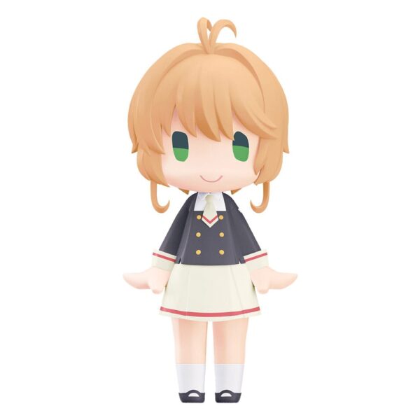 Cardcaptor Sakura: Clear Card with Garterbelt HELLO! GOOD SMILE Action Figure Sakura Kinomoto: Tomoeda Junior High School Uniform Ver. 10 cm