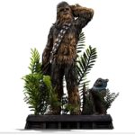Star Wars Episode VI Art Scale Statue 1/10 Chewbacca and Tokkat 22 cm