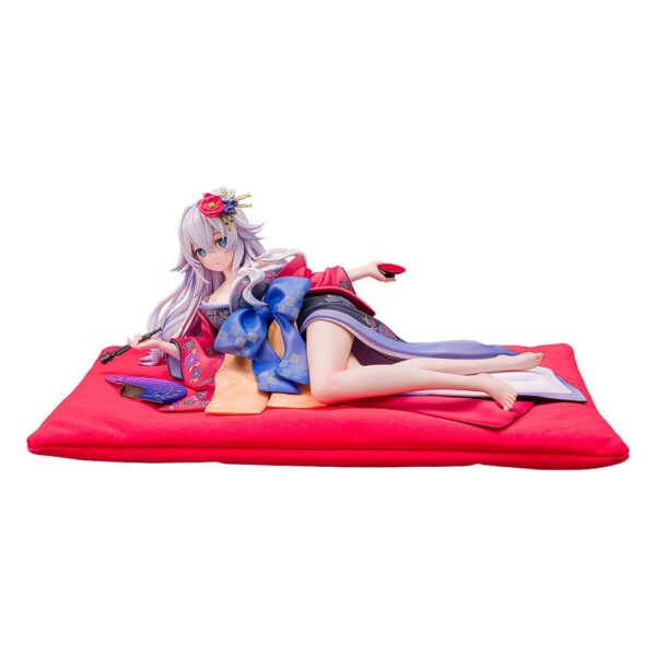 Neptunia x Senran Kagura Statue 1/7 Black Heart Kimono Ver. 10 cm