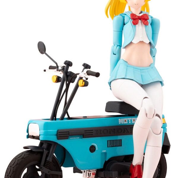 Megami Device Buster Doll Series Plastic Model Kit 1/1 Knight Alice with Honda AB12 Motocompo 15 cm