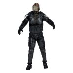 The Walking Dead  Action Figure Gas Mask Zombie (Season 4) 13 cm