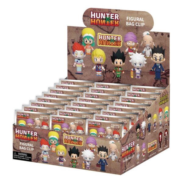 Hunter x Hunter 3D Foam Bag Clips Series 1 Display (24)