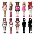 Dress To Impress Mystery Small Dolls 10 cm Series 1 Display (18)