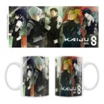 Kaiju No. 8 Ceramic Mug Mina, Reno, Kafka, Kikoru, Hoshina