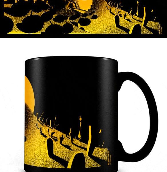 Nightmare before Christmas Heat Change Mug Graveyard Scene