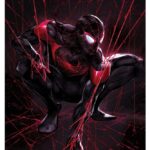 Marvel Art Print Spider-Man Miles Morales 61 x 41 cm - unframed