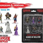 STRANGER THINGS - HEROES OF HELLFIRE - PREPAINTED MINIATURES