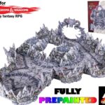 DUNGEONS & LASERS RITUAL SITE PRISMACAST PRE-PAINTED TERRAINS