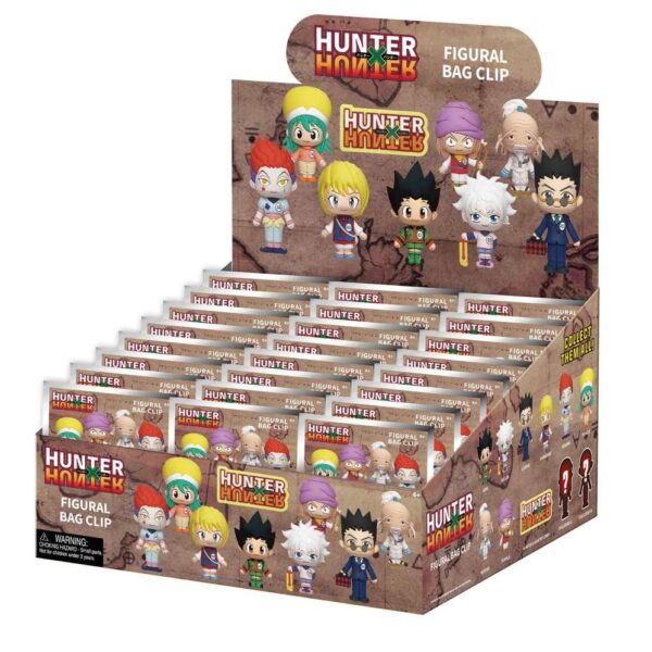 HUNTER X HUNTER S1 BAG CLIP BLIND BOX(24