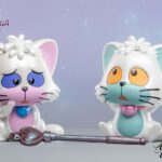 MAGICAL ANGEL CREAMY MAMI POSI AND NEGA BYE BYE MIRACLE VINYL PEARL EXCLUSIVE FIGURES