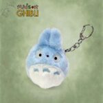 MY NEIGHBOR TOTORO MEDIUM BLUE TOTORO FUNWARI MINI COIN PURSE