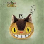 MY NEIGHBOR TOTORO CATBUS FUNWARI MINI COIN PURSE