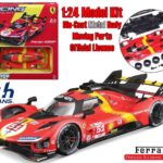 FERRARI 499P LMH (2023 24H LE MANS CHAMPION) - MODEL KIT 1:24