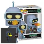 Funko POP! Futurama: Bender (1757) CHASE EXM GW