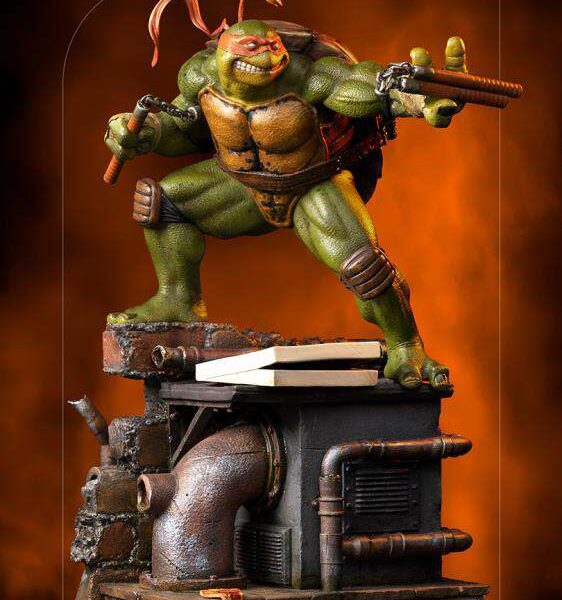 TMNT MICHELANGELO 1/10 STATUE