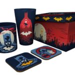 Gift set  Batman - Bicchieri xxl tazza e 2 Sottobicchieri glow In The Dark exclu