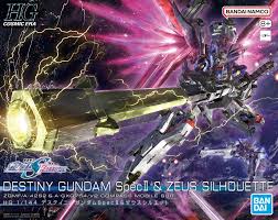 Gunpla Bandai HG Gundam Destiny Spec II & Zeus 1/144