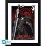 BERSERK - Framed print FSC MIX "The Black Swordsman" (30 0)