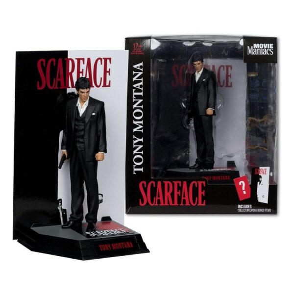 Scarface Tony Montana - Movie Maniacs PVC Figure 17 cm - McFarlane Toys