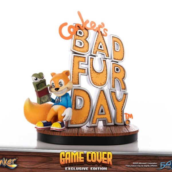 Conker´s Bad Fur Day Statue Game Cover Exclusive Edition 45 cm