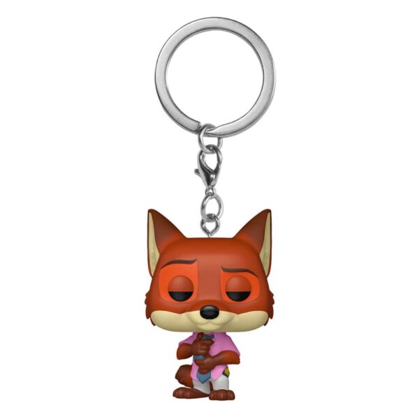 Zootopia 2 Pocket POP! Vinyl Keychains 4 cm Nick Wilde Display (12)