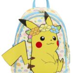 Pokémon by Loungefly Mini Backpack Sleeping Pikachu Floral Crown