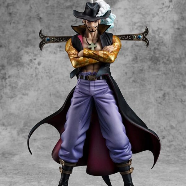 One Piece P.O.P SA-MAXIMUM PVC Statue Hawk Eye Dracule Mihawk Ver. R 29 cm
