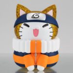Naruto Shippuden Mega Cat Project Nyanto! Giant Nyaruto Series Trading Figure Naruto Uzumaki Gold Ver. 10 cm