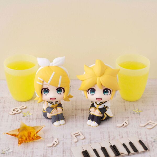 Character Vocal Series: Rin/Len Look Up PVC Statue Hatsune Rin & Len Set (with gift) 11 cm