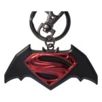 DC Comics Pewter-Keychain Batman vs. Superman Logo